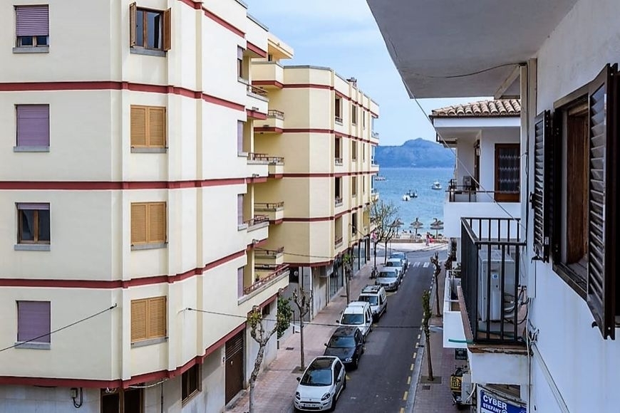 Duplex apartment for sale close to the sandy beach in Puerto Pollensa