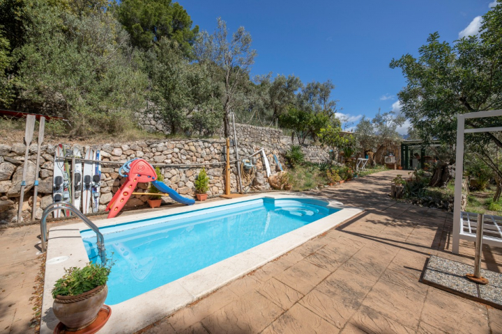 Stone property all legal within a scenic location for sale in Soller
